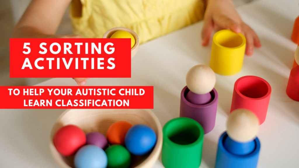 Sorting activities are an important part of early intervention programs for children on the spectrum. Learn about these fun sorting games for kids with autism!