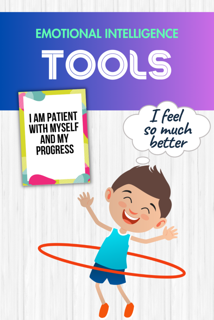 Positive Self Talk Affirmation Cards Calm Down Corner Tool Coping ...