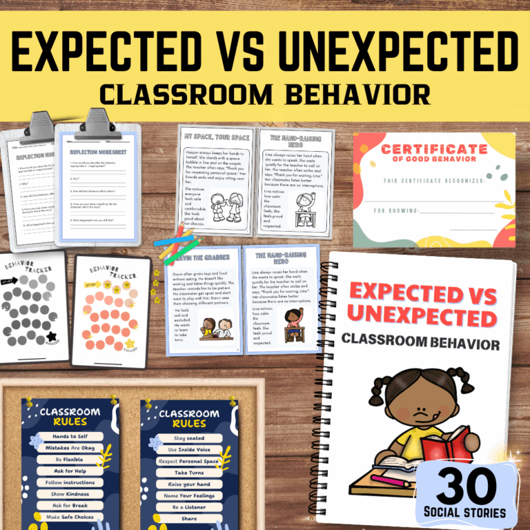 Appropriate vs Inappropriate Behaviors in Autism Classrooms: Tools for ...